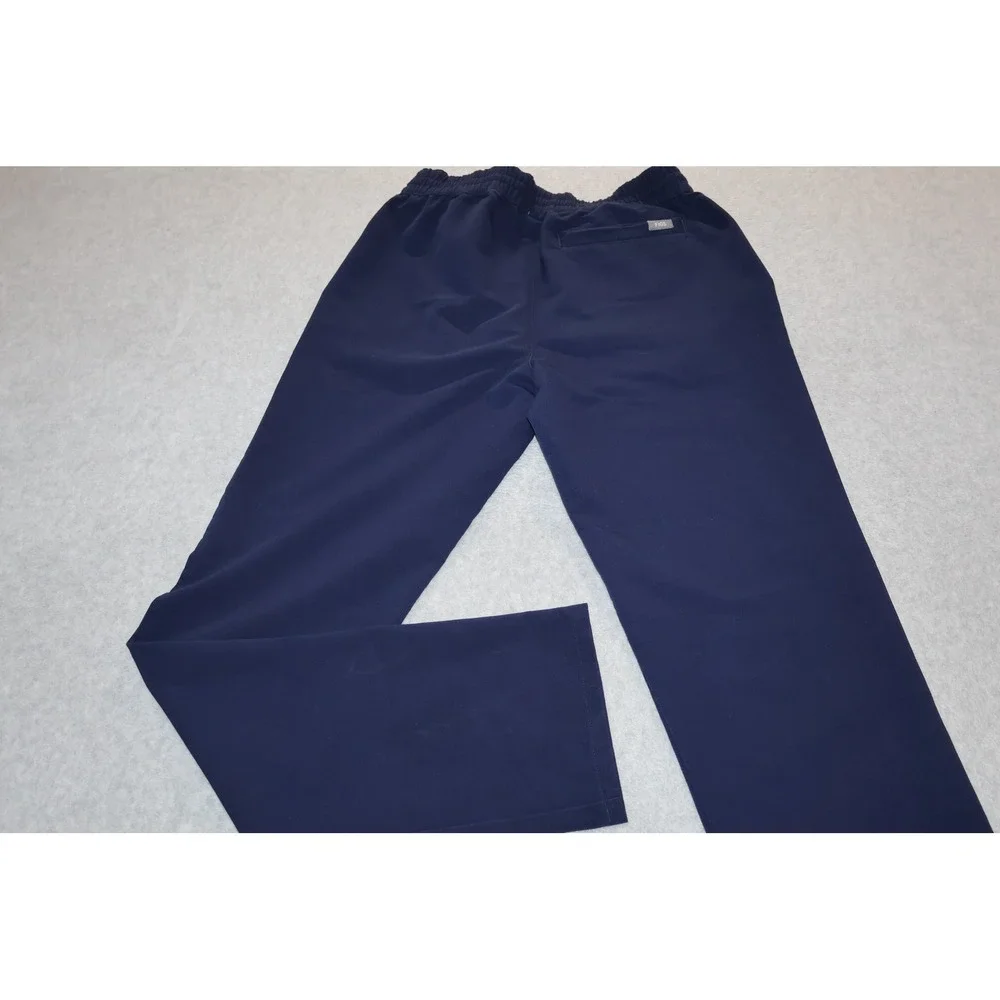 FIGS Scrub Pants Mens Small Navy Blue Technical Collection Drawstring Pockets